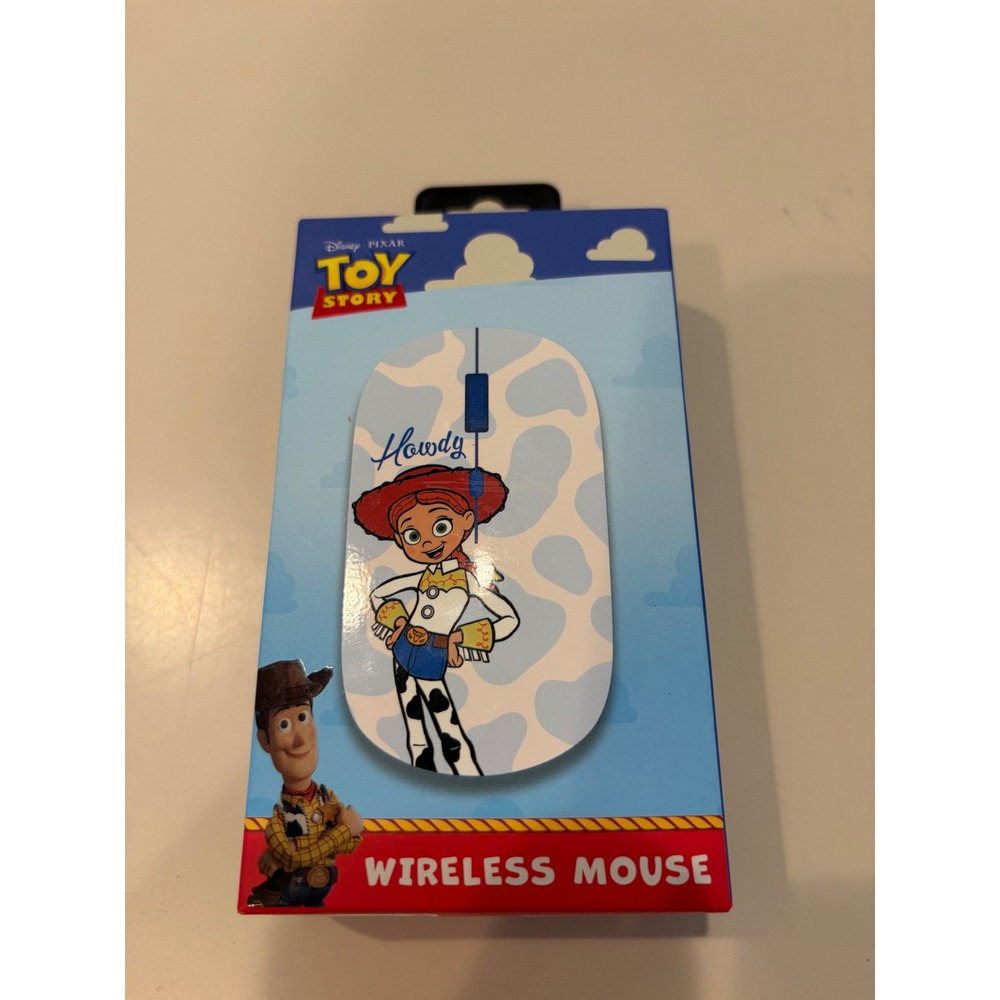 Disney Pixar Toy Story Jessie Wireless Mouse CultureFly Cow Print Howdy New